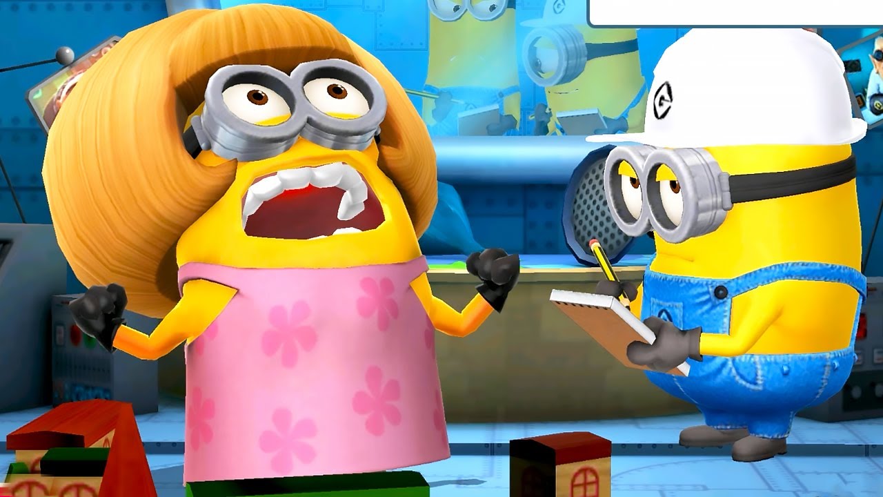 Mom Minion in lvl 470 - Run 1200 meters with Mega Minion ! Minion rush gameplay