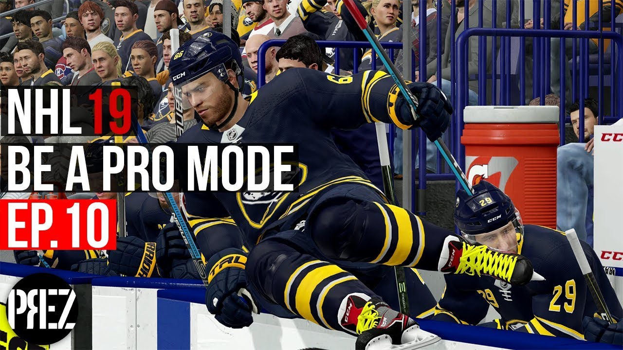 NHL 19 Be A Pro Mode - PLAYING FOR PRIDE! Ep.10 (Xbox One X)