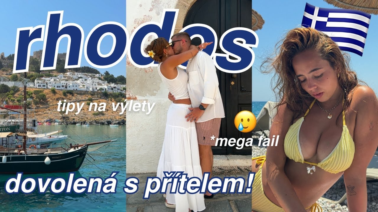 SPOLEČNÁ DOVOLENÁ V ŘECKU! 🇬🇷✈️ 🥰