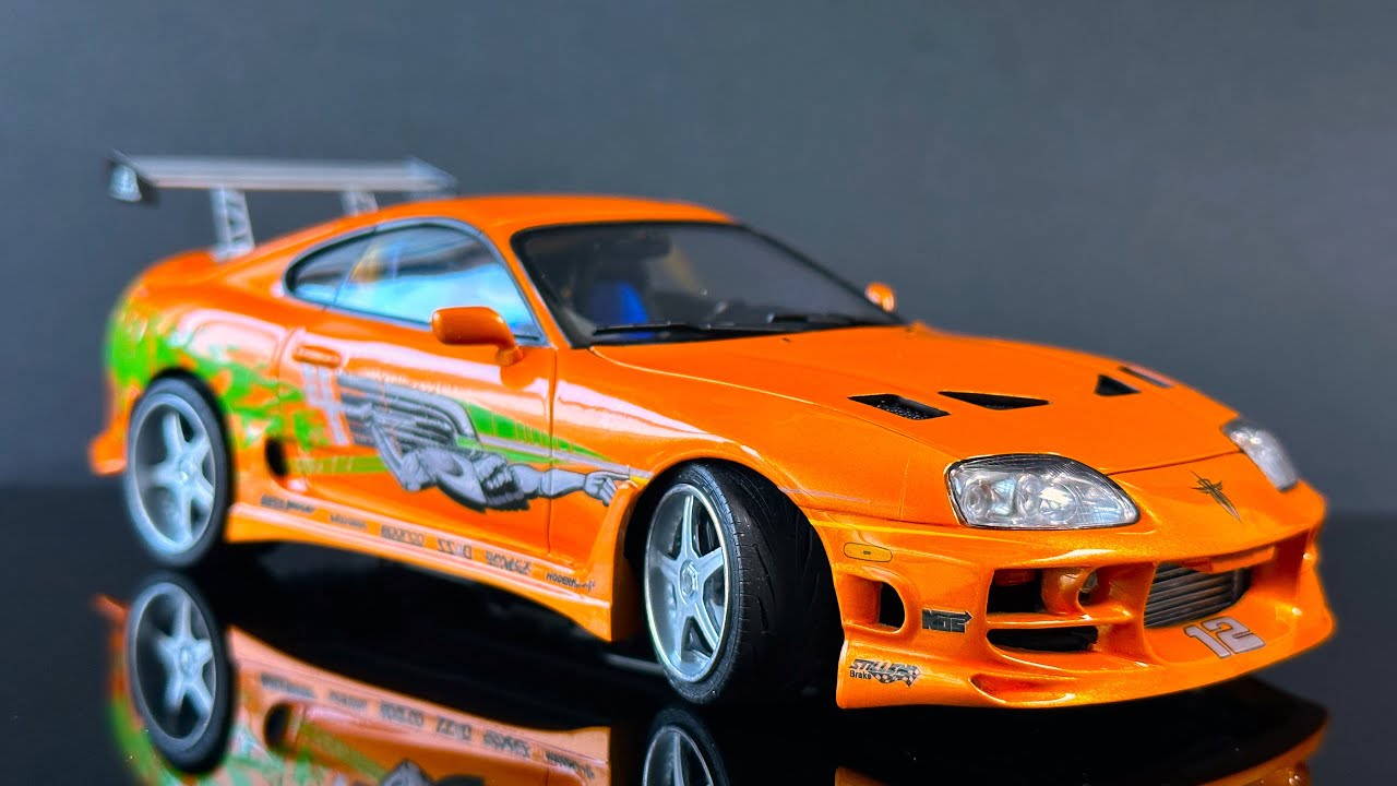 [Full build] Fast & Furious Bomex Supra  - Car Model 1/24 (Tamiya)
