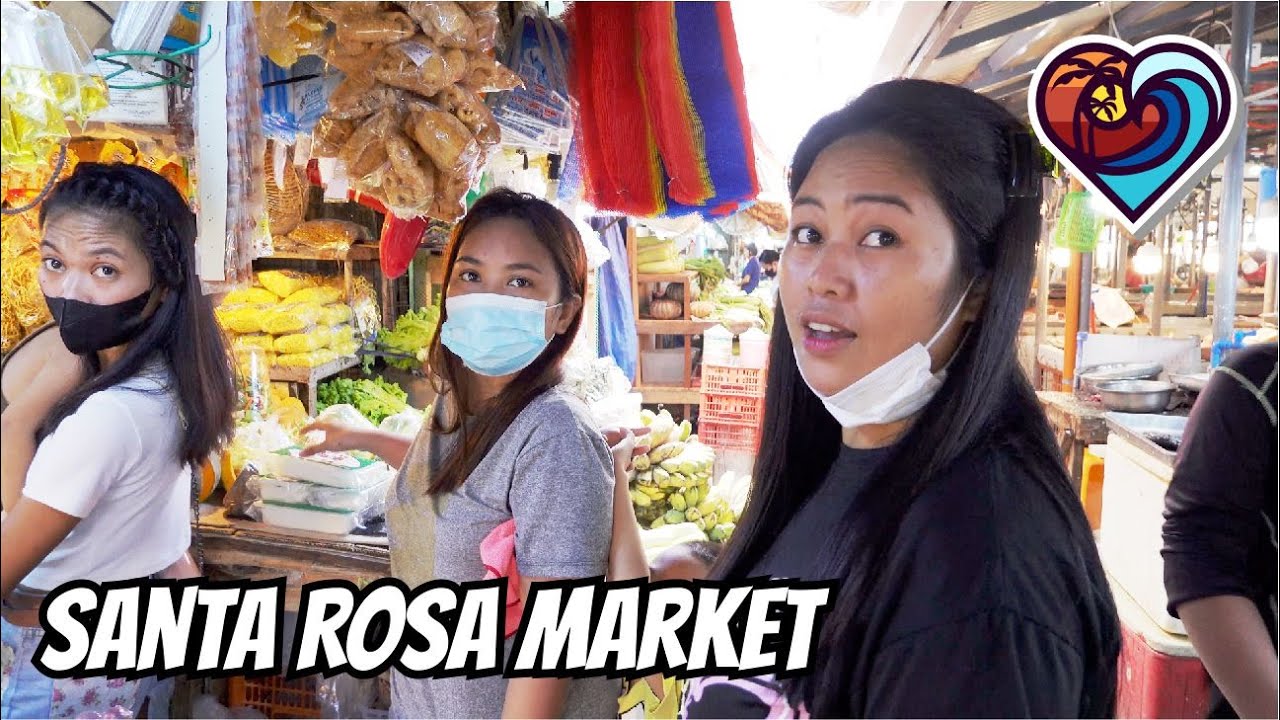 FOOD PRICES IN THE PHILIPPINES PUBLIC MARKET SANTA ROSA 2k22  | LAGUNA | LUZON | 4K