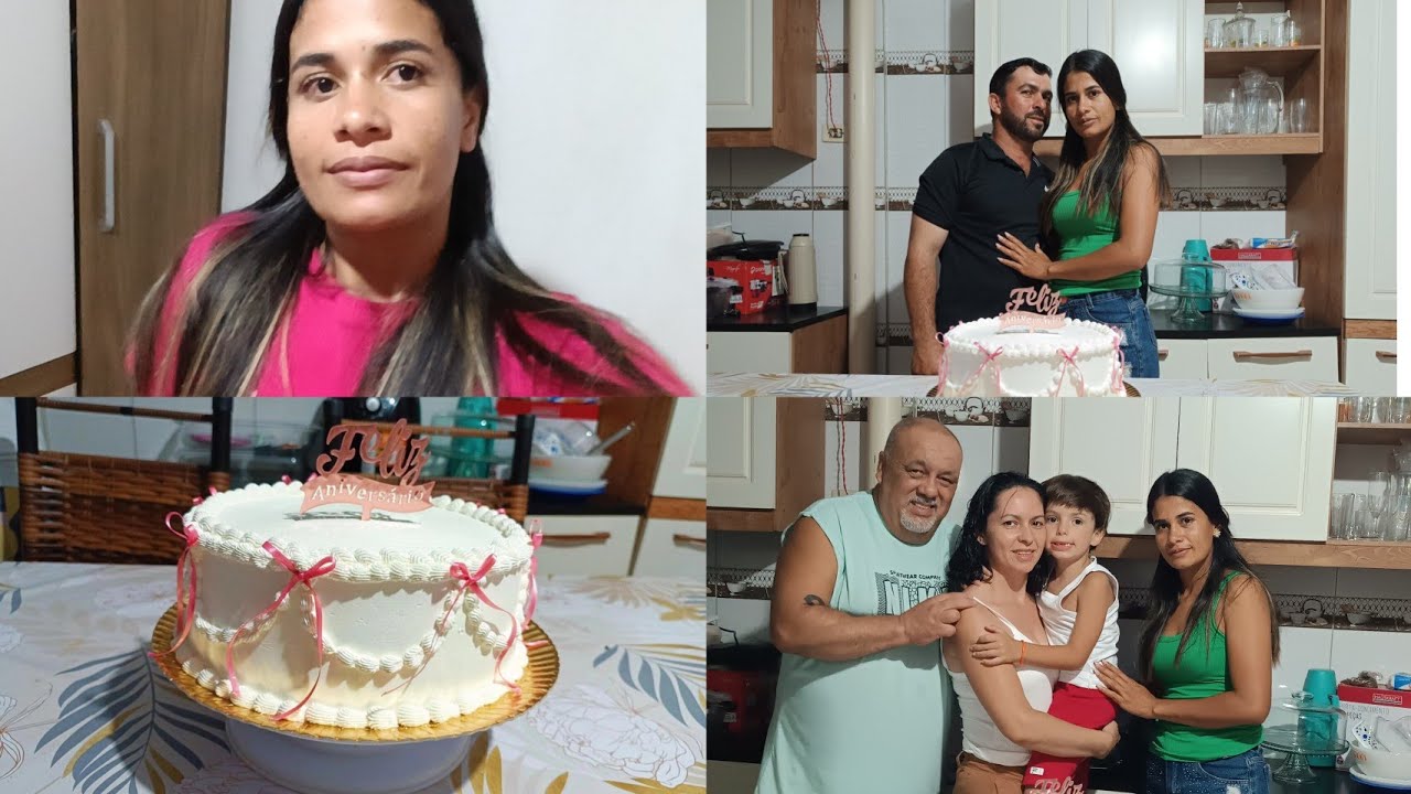 MINHA CUNHADA FEZ UM BOLO DE PRESENTE PRA MIM VEJAM +APROVEITEI E LAVEI UNS ROUPAS TAMBÉM 