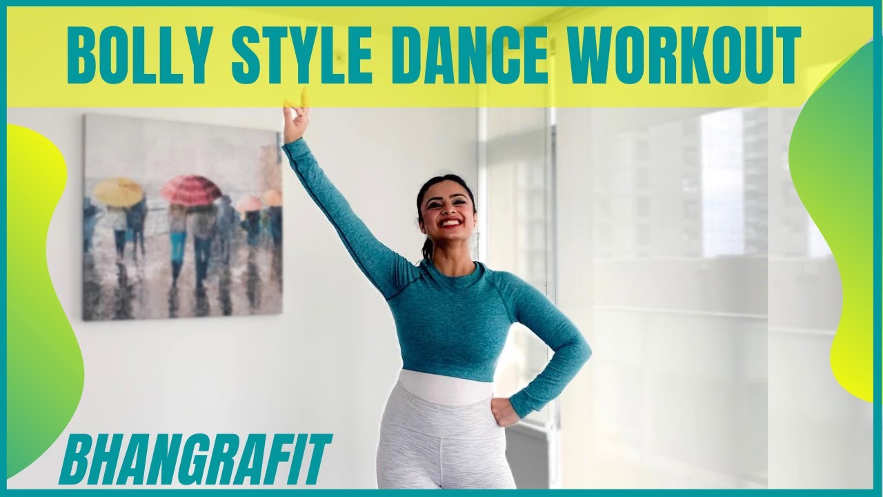 Bollywood Dance Workout At Home | 20 Minutes Fat Burning Cardio | BhangraFit | DJ Amit