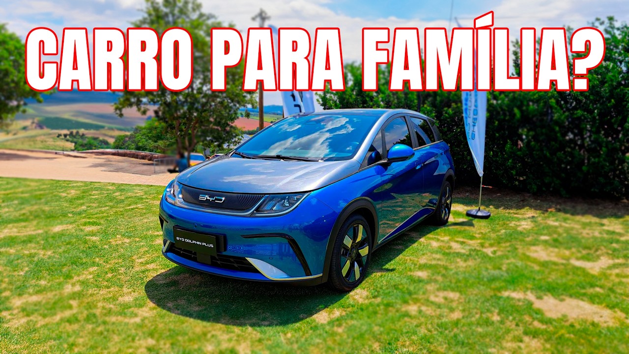BYD Dolphin Plus VALE A PENA PAGAR MAIS POR AUTONOMIA MAIOR?