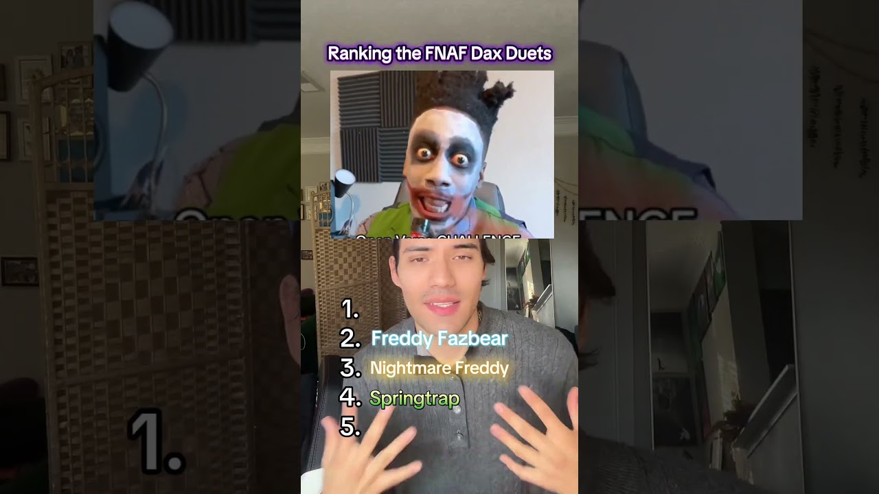 Рейтинг дуэтов FNAF Dax #мем #комедия #смешно
