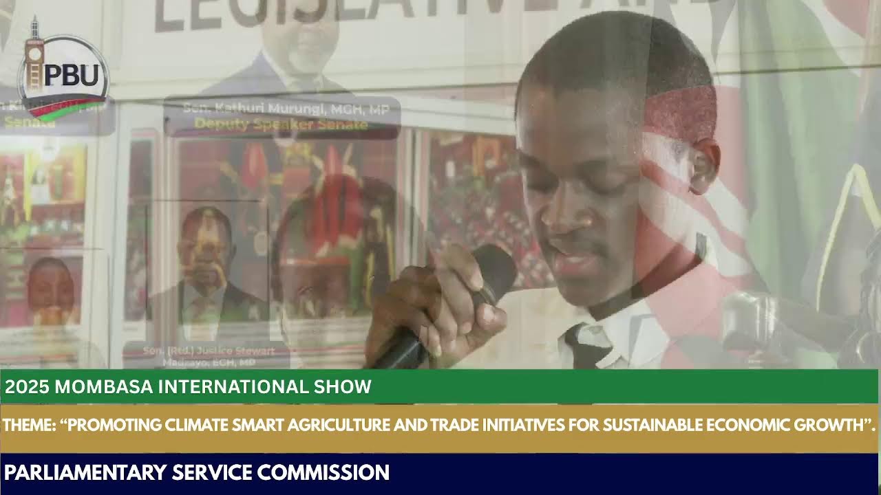 THE MOCK DEBATE OF THE NATIONAL ASSEMBLY, 2025 MOMBASA INTERNATIONAL SHOW - WED, 3RD SEPTEMBER, 2025