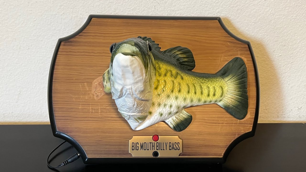 Gemmy 1999 Big Mouth Billy Bass The Singing Sensation