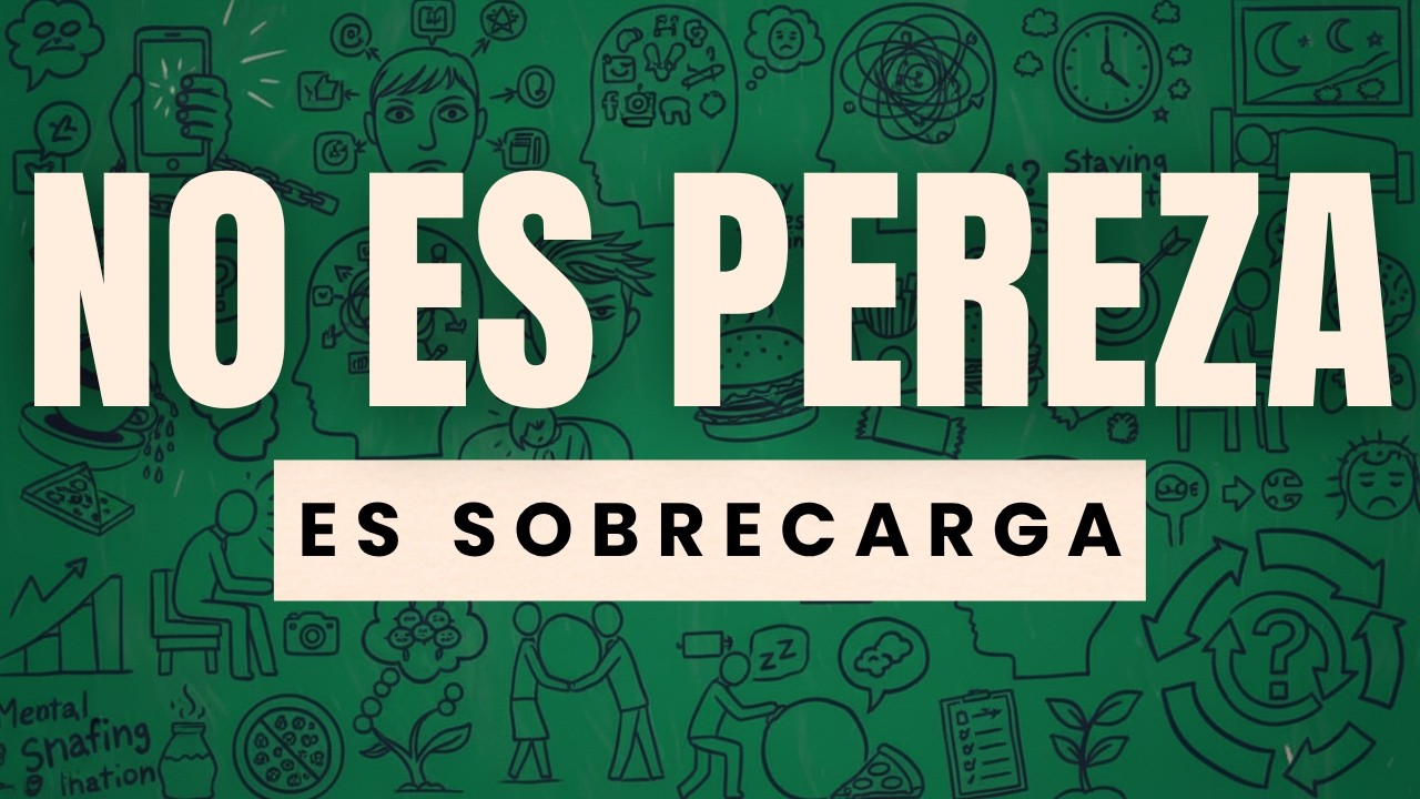 ¡No eres PEREZOSO ni desmotivado! Simplemente haces esto mal.