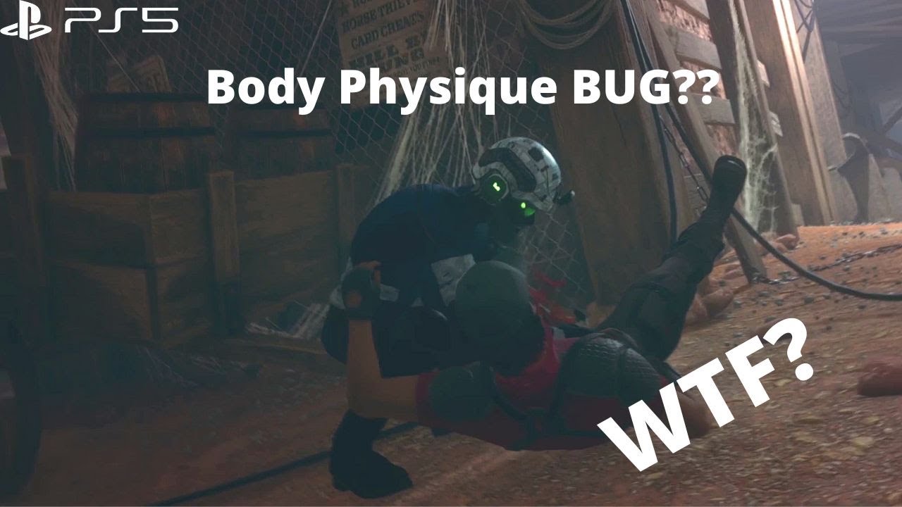 Saints Row 2022 - Strange Body Physics in The Game