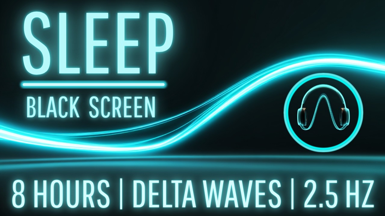 Quiet Delta Frequency 2.5 Hz | Black Screen