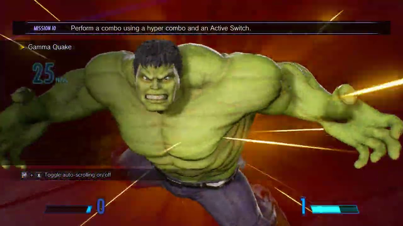 Marvel VS Capcom Infinite ~ Hulk Combo Trials