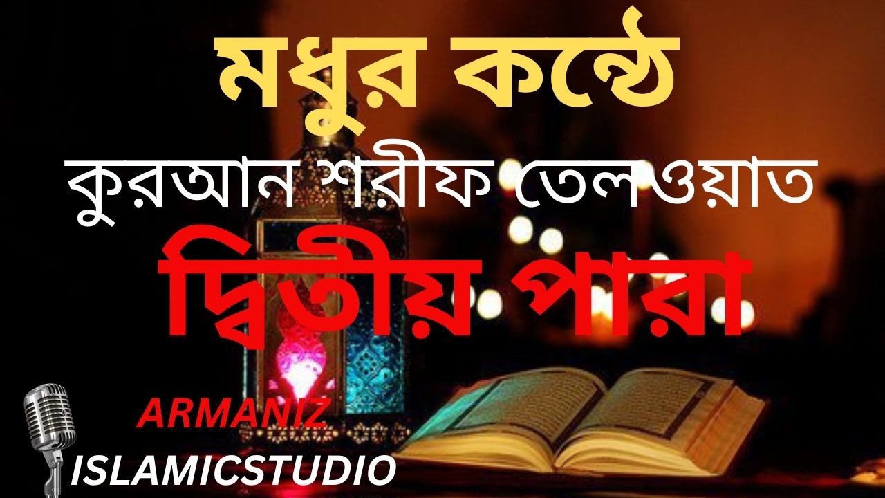 কুরআন শরীফ তিলাওয়াত দ্বিতীয় পারা | প্রতিদিন | রমজান কুরআন সিরিজ | Armaniz Islamic Studio