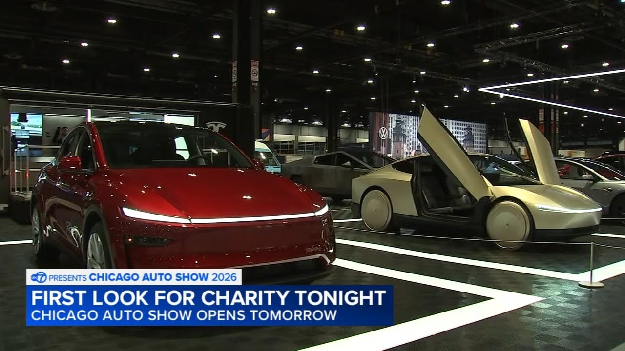 Chicago Auto Show holding First Look for Charity gala Friday evening
