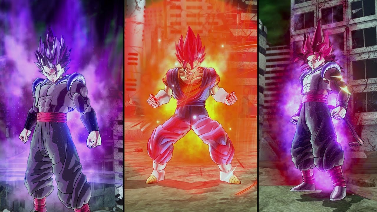 Ultimate Gogeta Black & SSG Vegito New Epic MODS w/Custom Moveset/Skills & Transformations - DBXV2