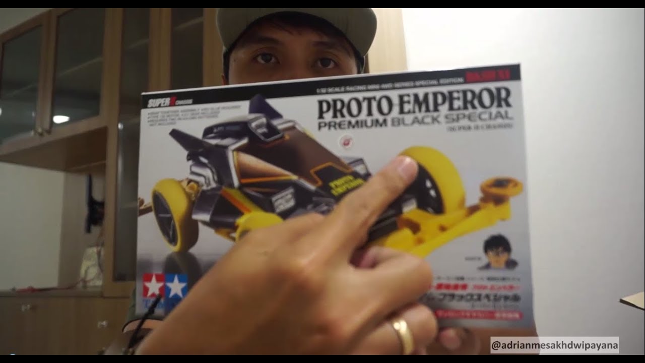 Tamiya Proto Emperor - UNBOXING Premium Black Special