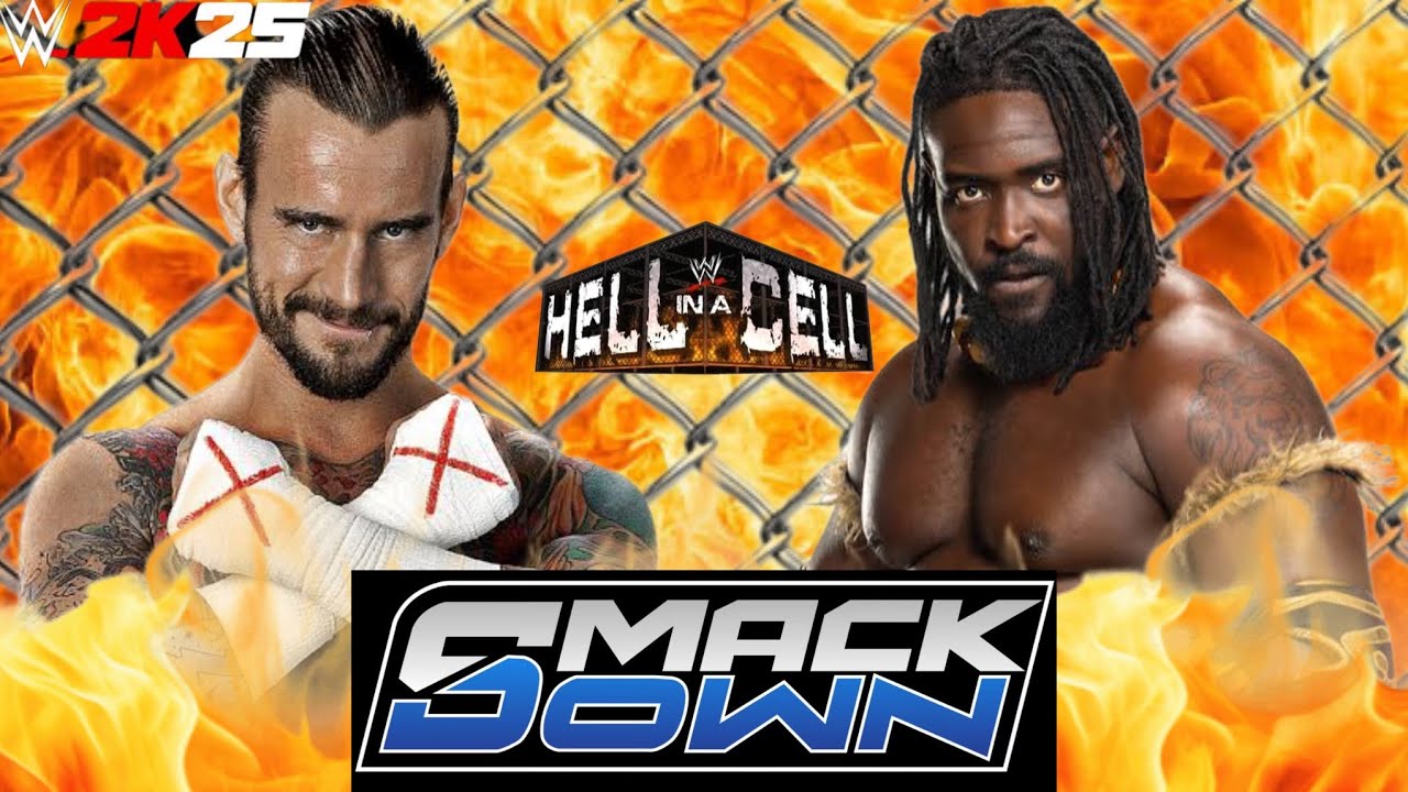 W.W.E_FULL Match, CM Punk Vs. OBA Femi Hell in a Cell WWE SmackDown Netflix 8th February 2026 HD.