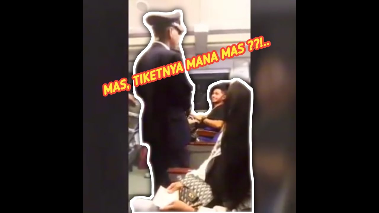 NGGAK PUNYA TIKET ?Naik Argo Bromo Anggrek? Ribut dong? .Liat kondekturnya !!!
