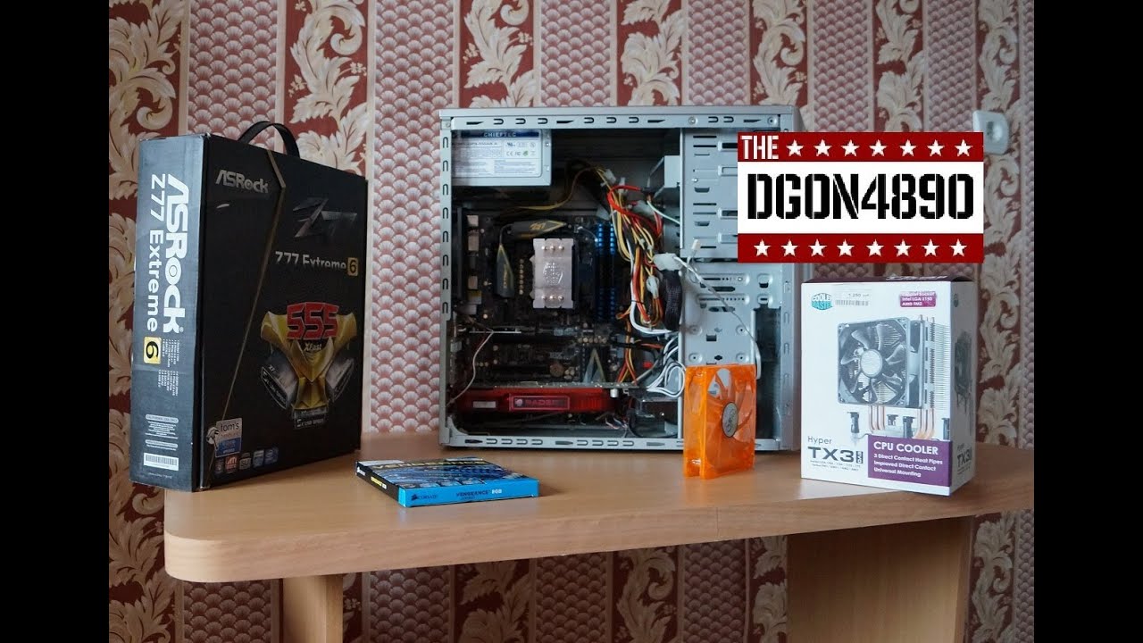 Обзор Компьютера - Intel Core i7, AsRock Z77, Corsair Force 3, WD