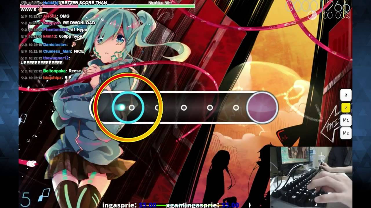 - Hakurei Reimu- | Peter Lambert - osu! tutorial [Gameplay basics] SS 1338pp | Liveplay