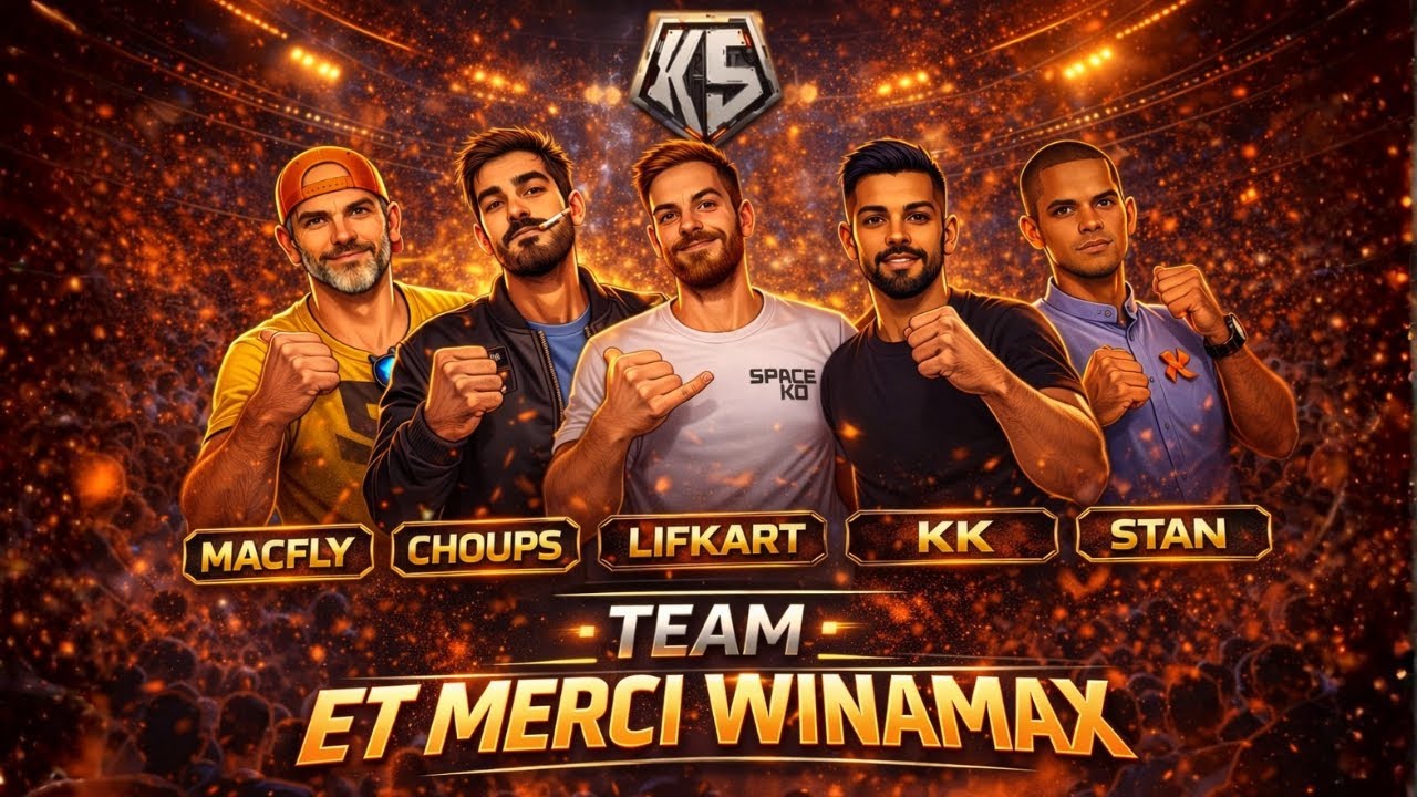 🔥 KING5 WEEK 2 - EN VOC AVEC LA TEAM 🔥 !sub !pokerfish !pokmanager !bankroll