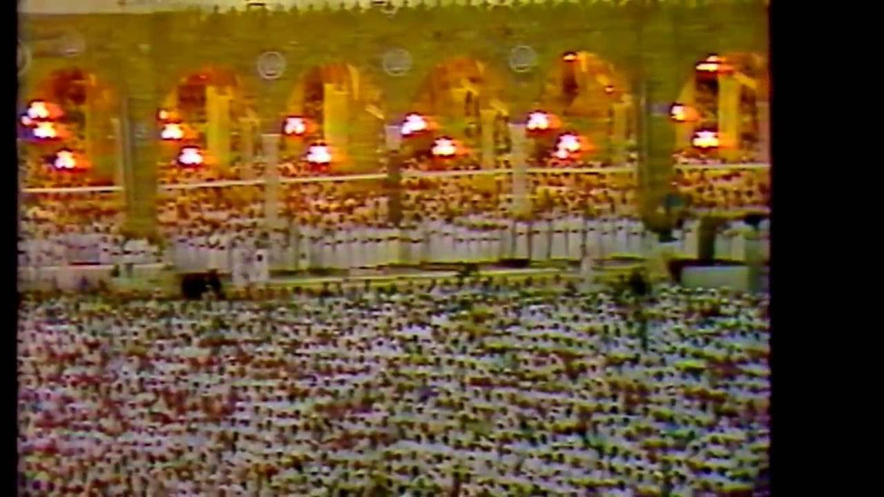 ليلة ختم القرآن الكريم في الحرم المكي 1408هـ علي جابر و الخليفي بجودة عالية