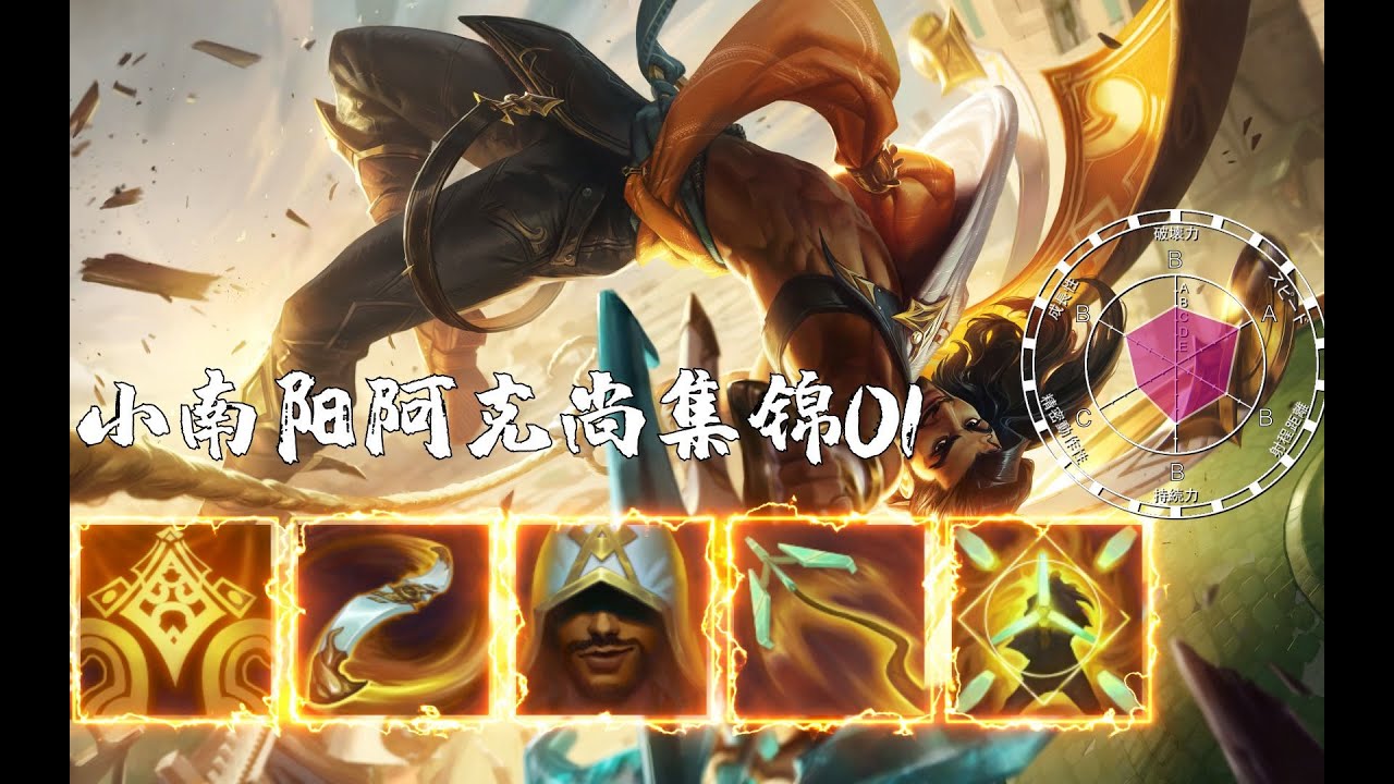 Chinese Rank 1 Akshan montage