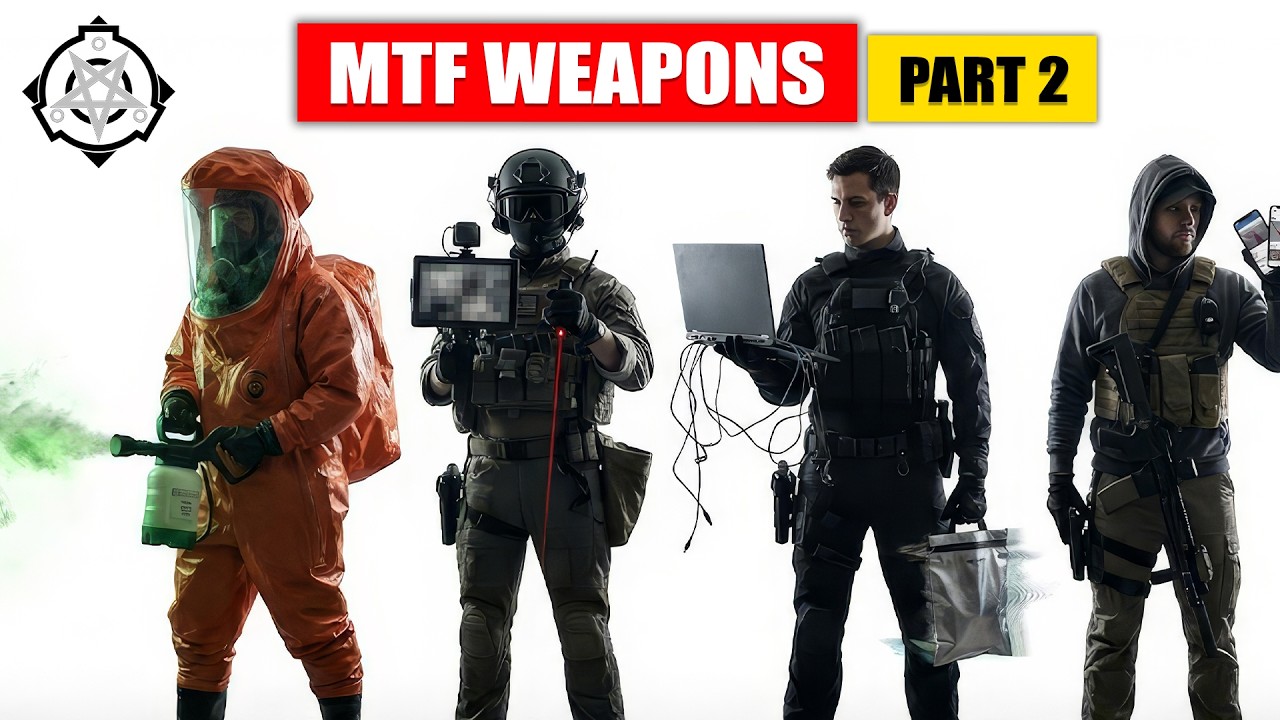 Every Type of MTF Weapons Explained in 12 Minutes Part 2