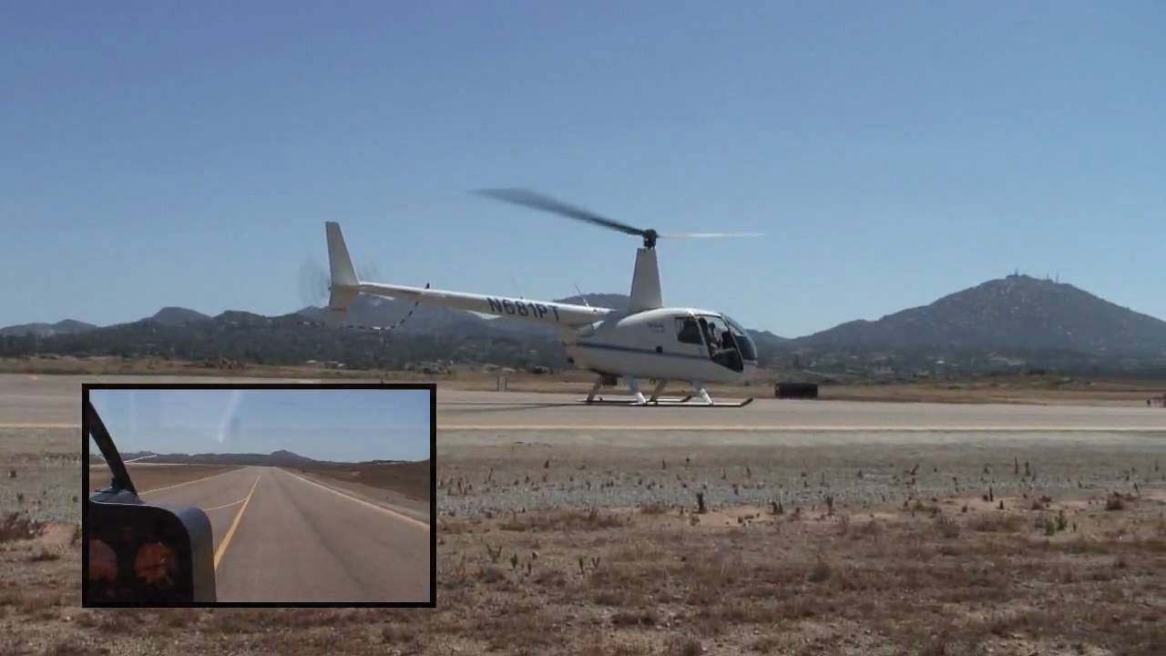 R44 Touchdown Autorotation