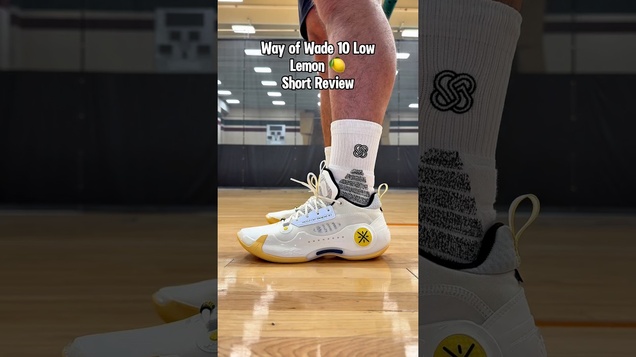 Way of Wade 10 Low &ldquo;Lemon&rdquo; 🍋 joy over fear #sneakers #wow10 #wayofwade