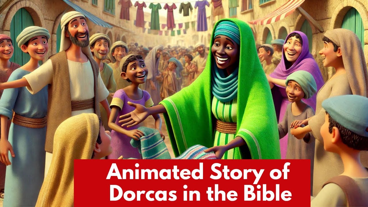 Dorcas in the Bible: How One Woman’s Kindness Led to a Miracle | Animated Bible Stories