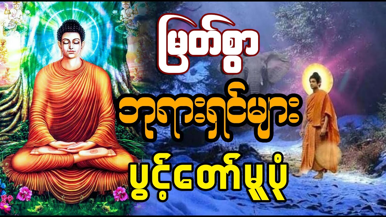 မြတ်စွာဘုရားရှင်များ ပွင့်တော်မူပုံ နှင့် သာသနာတော် အဆင့်ဆင့် ထွန်းကားလာခဲ့ပုံ အကြောင်းများ