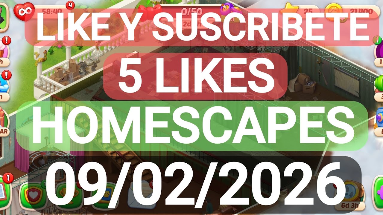 Hack De Homescapes Última v.8.6.100 Estrellas Infinitas Por Mediafire Link En La Descripción Lee 👇👍