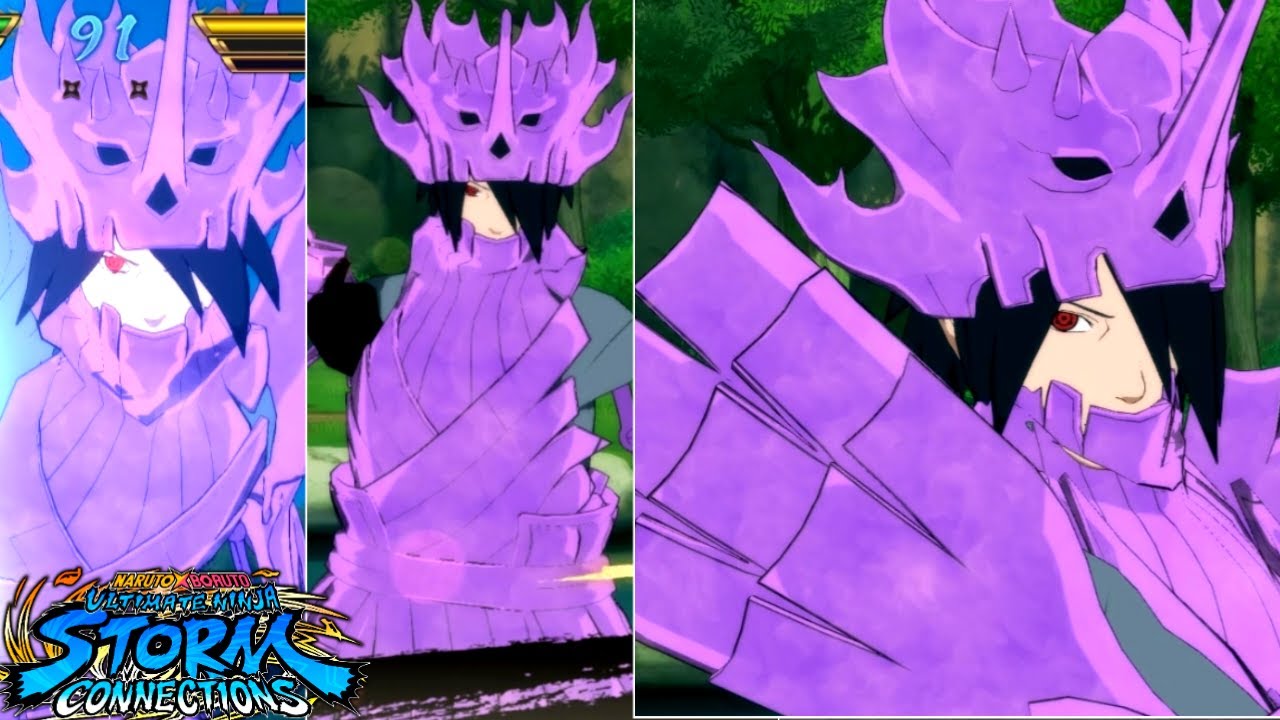 Sasuke Susano'o Armor Showcase - Naruto x Boruto Ultimate Ninja Storm Connection