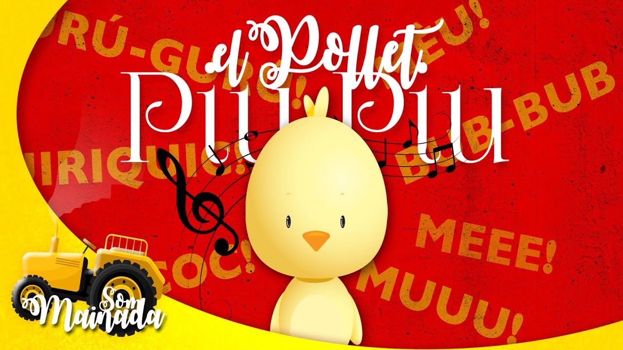 💛 Som Mainada | EL POLLET PIU-PIU 🐥🚜 | Aprendre onomatopeies amb rumba catalana és guai! ♪♫♬