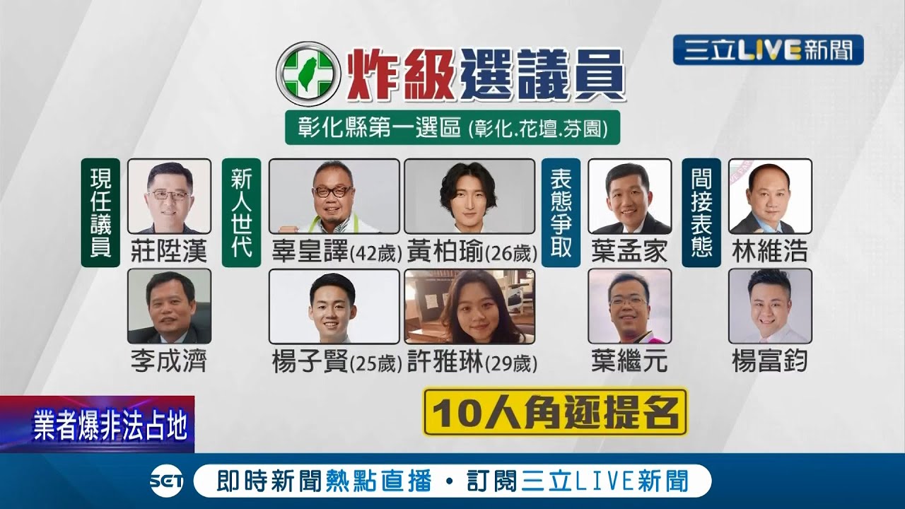 競爭超激烈！民進黨彰化選情緊繃 