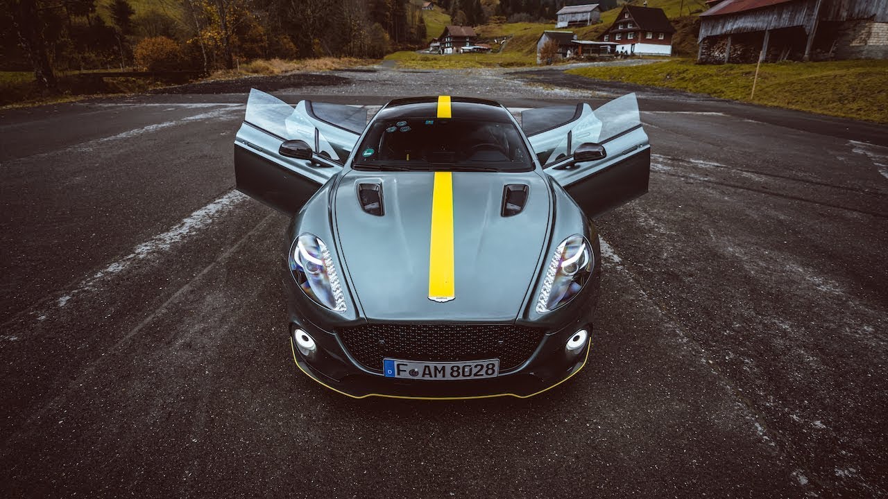 Aston Martin Sent Me This 1 Of 210 Rapide AMR V12 Monster!!