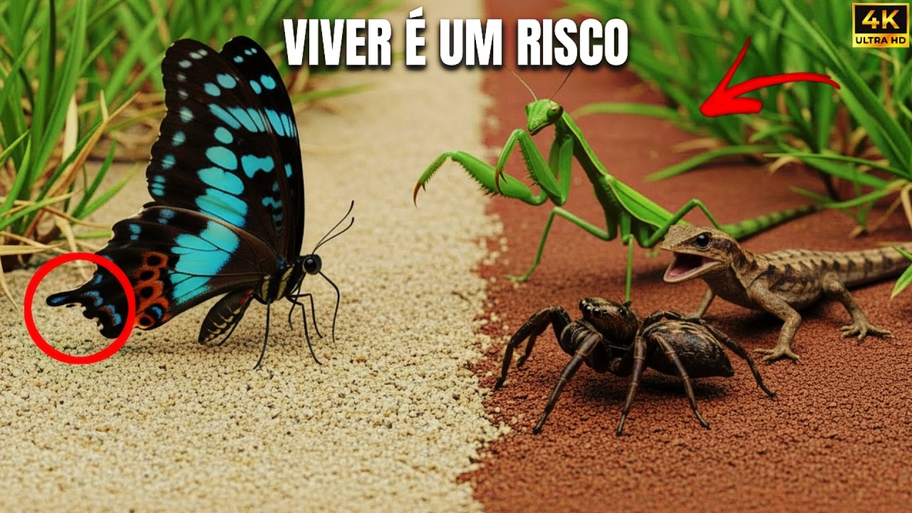 A Guerra Silenciosa das Borboletas: A Luta Invisível Pela Sobrevivência | Documentário da Natureza