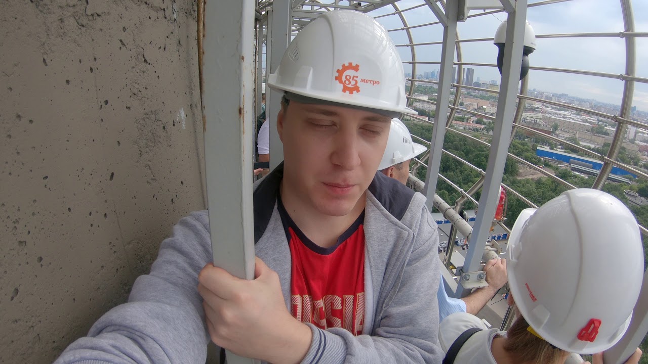Телебашня в Останкино! СТРАШНО!