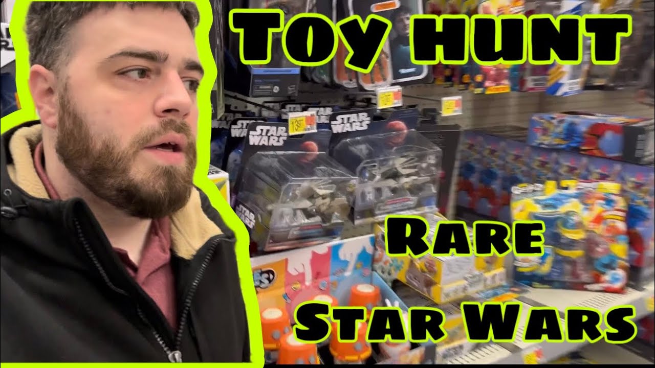 Toy Hunt! Rare Star Wars! New AEW! WWE! Marvel Legends! Under Shelf Finds!
