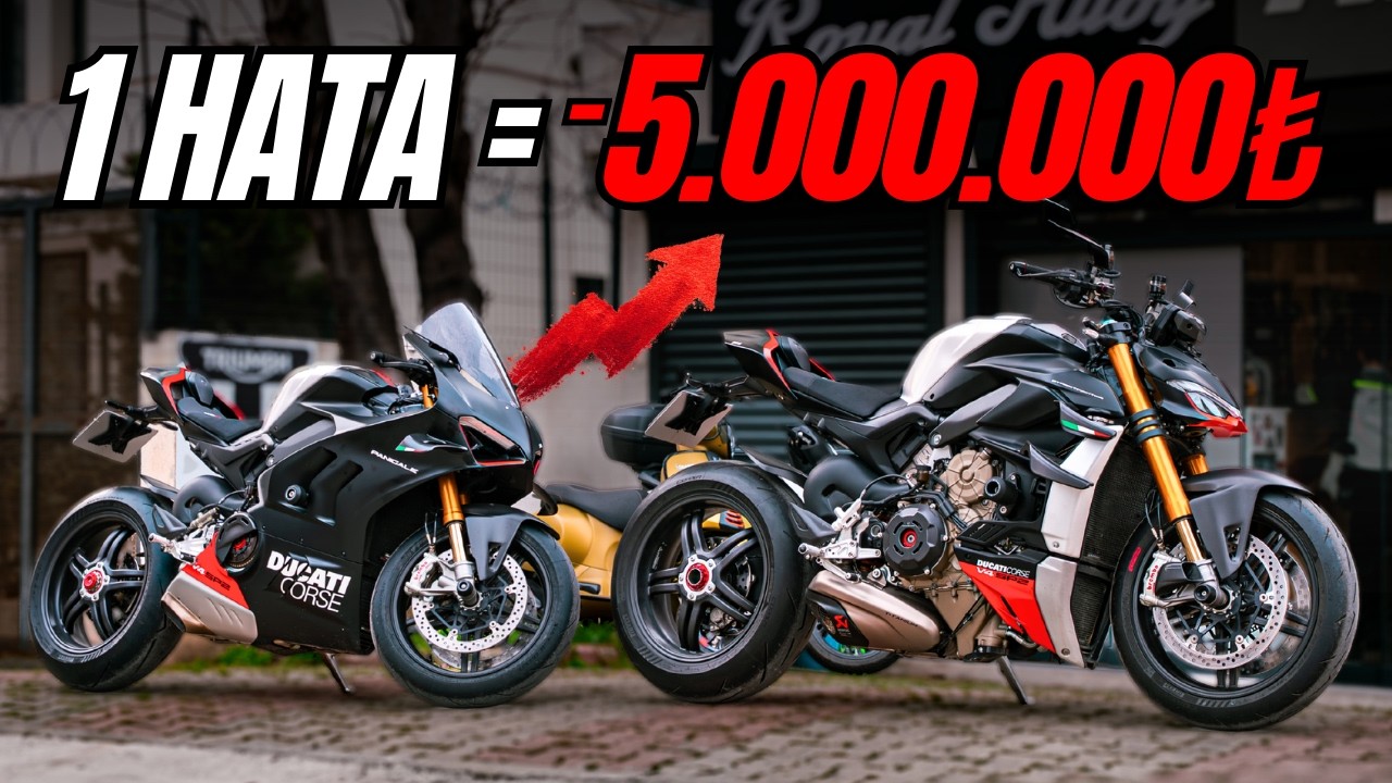 Pist Motorlarıyla TRAFİĞE ÇIKTIK! | Ducati PANIGALE V4 SP2 ve STREETFIGHTER V4 SP2