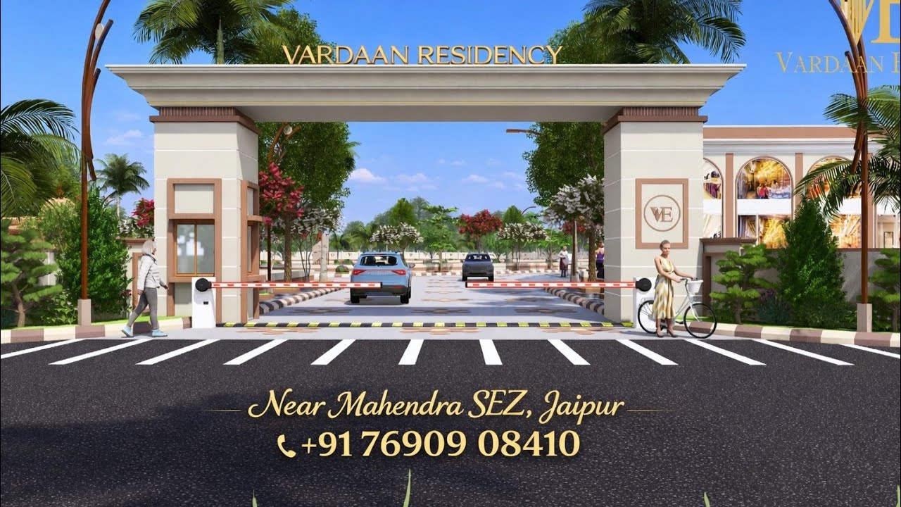 😱 Sabse Kam Rate Mein Plot! 📍 Near Mahindra SEZ  🏡 JDA & RERA Approved ✨ Premium Township Launch