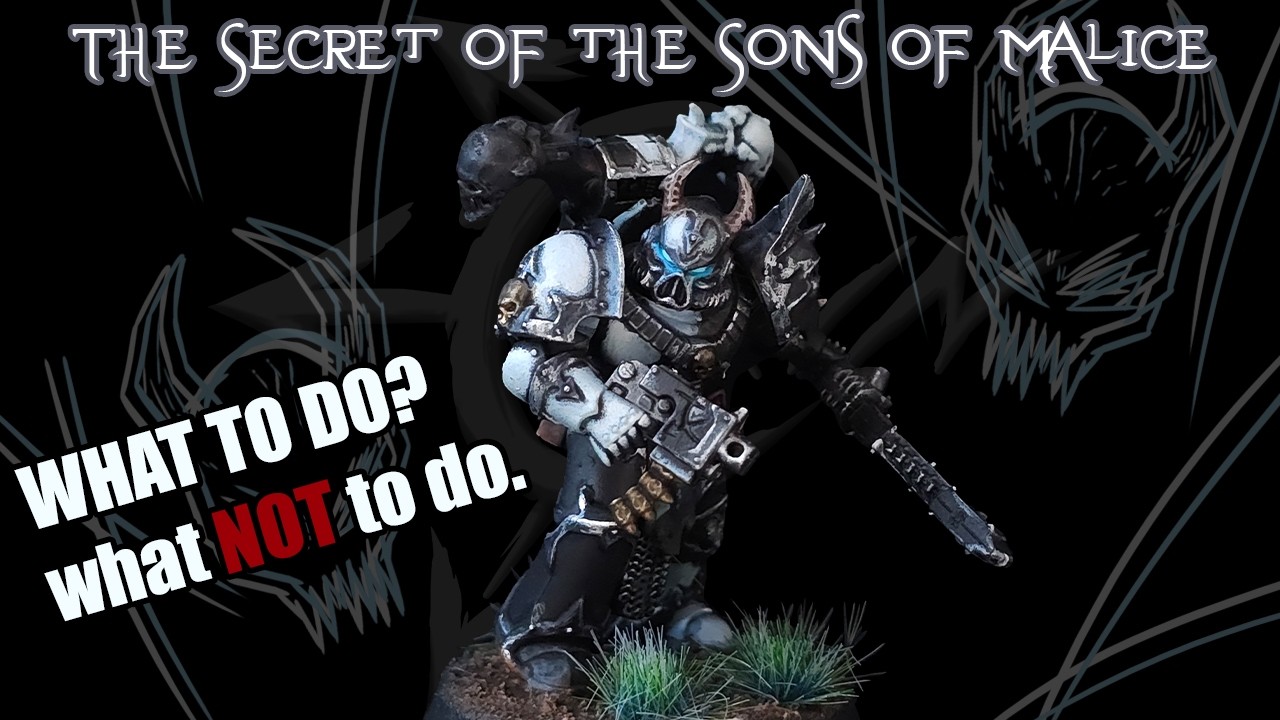 The ULTIMATE Sons of Malice Chaos Space Marines Painting Tutorial