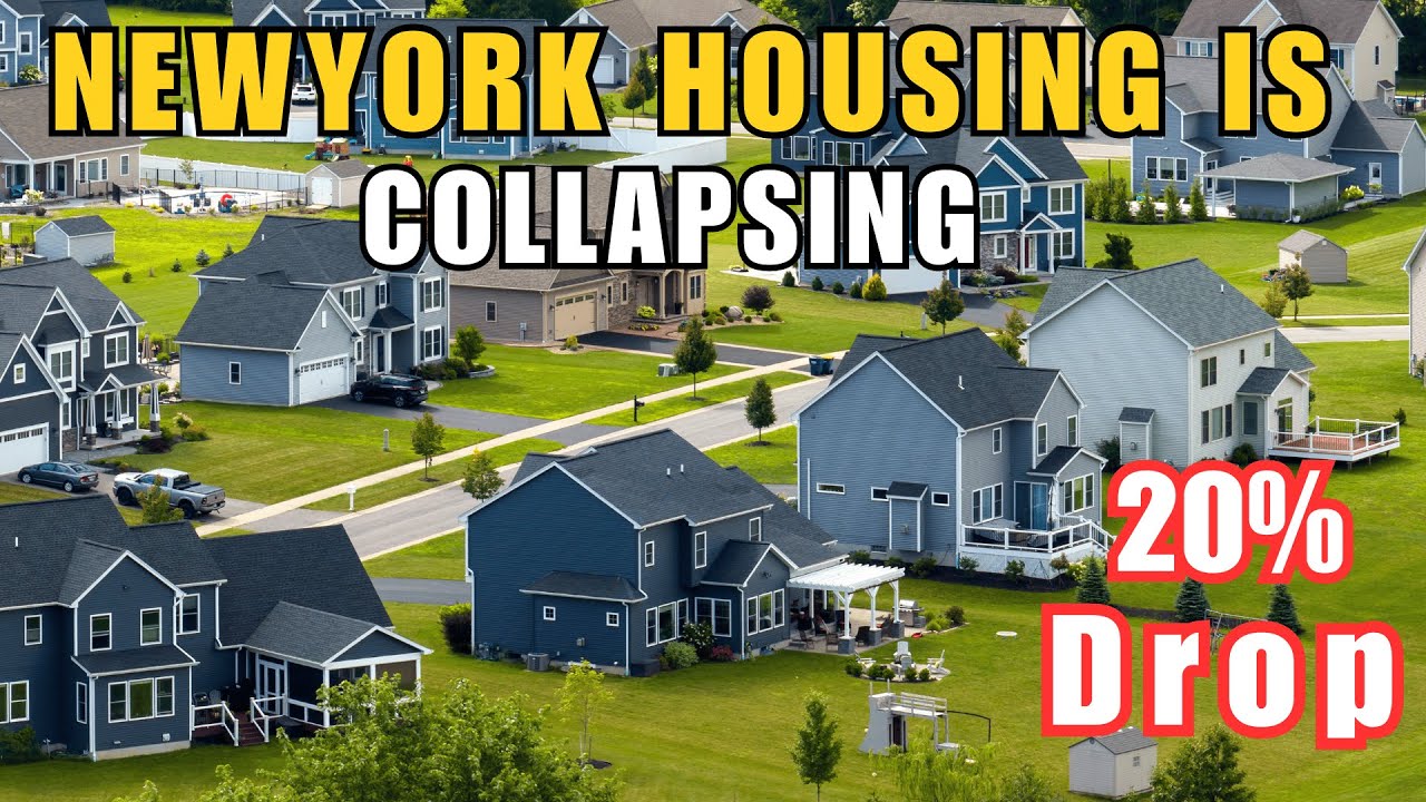 “TOP 10 New York Cities Where Home Prices Are Falling FAST Right Now!”