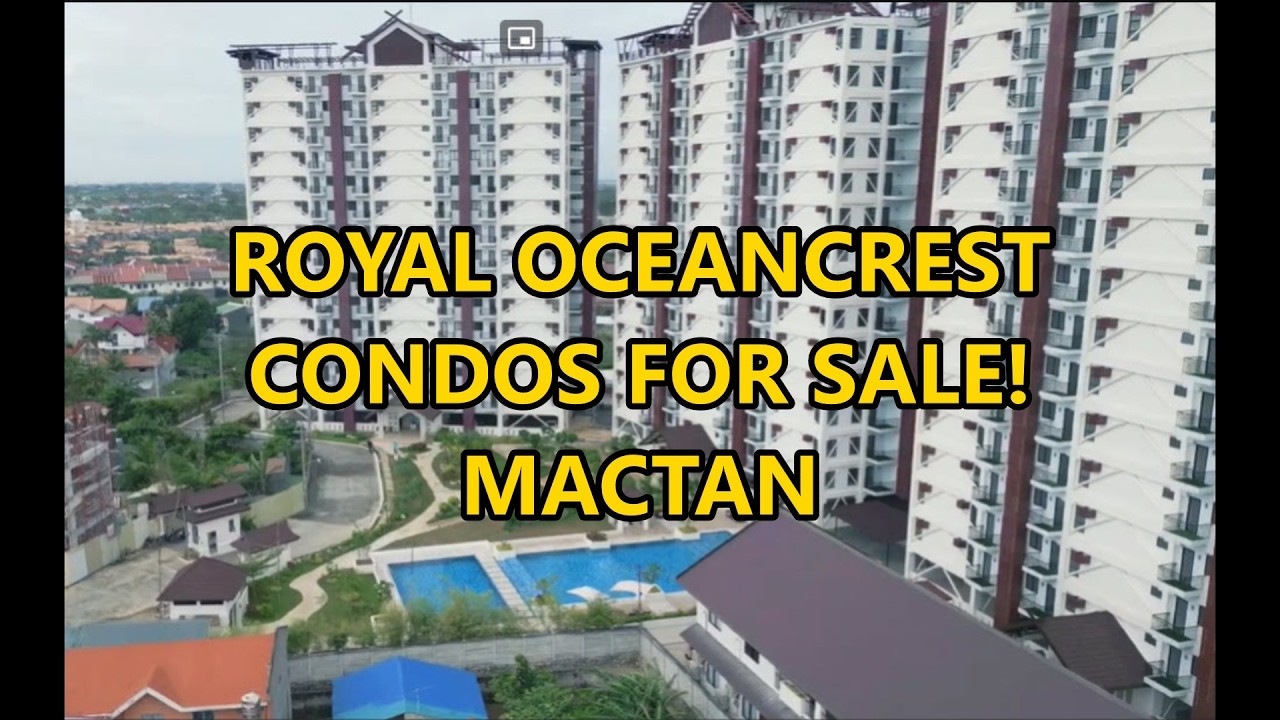 Продаются апартаменты в курортном комплексе Royal OceanCrest 1 и 2! Мактан, Себу.