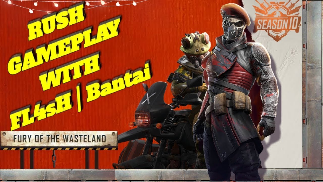 PUBG MOBILE LIVE | Rowdy Gaming and FL4sH | Bantai Rush Gameplay and Op Sniping | Izzat tho do