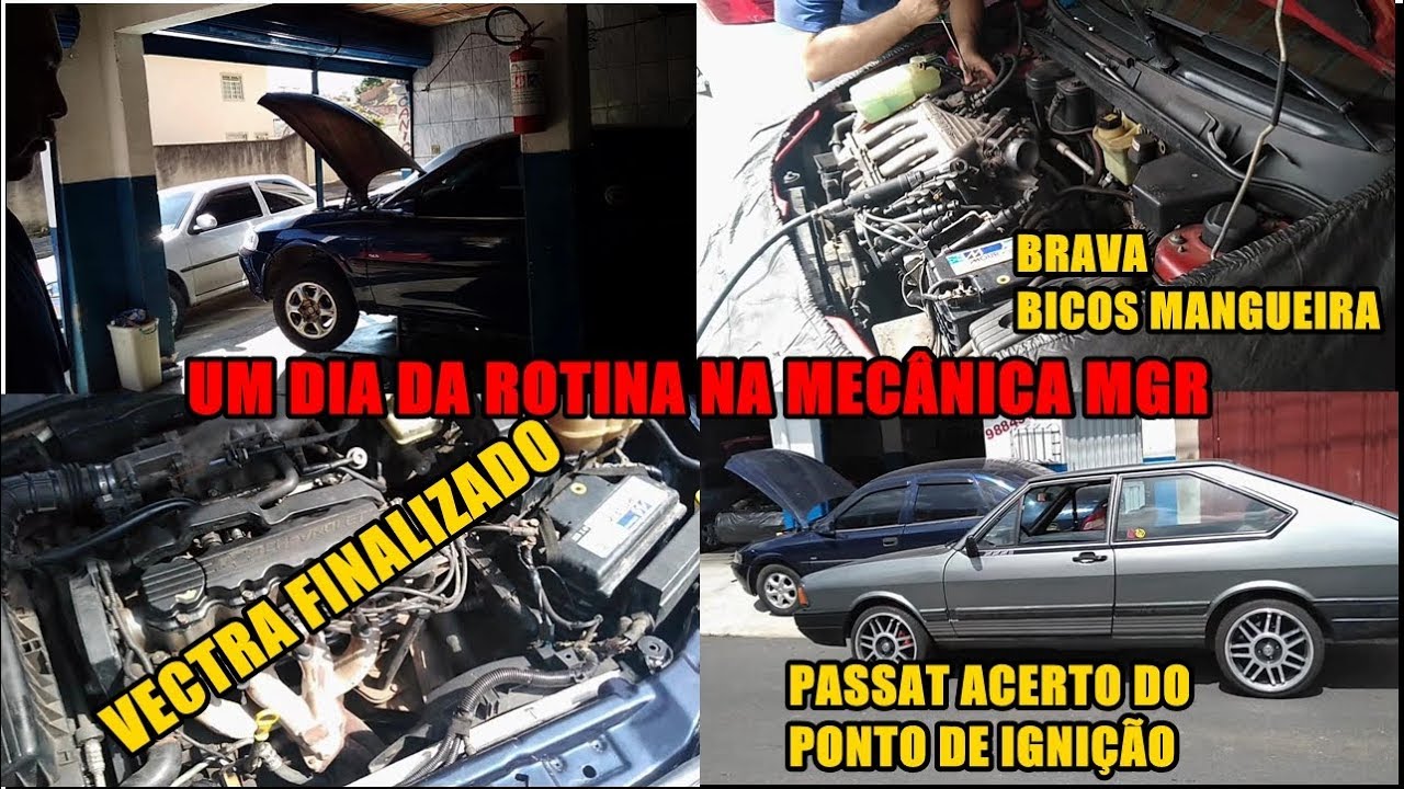 D.D.M ( ROTINA NA MGR) -  VECTRA + FIAT BRAVA + PASSAT POINTER - MECANICA AUTOMOTIVA
