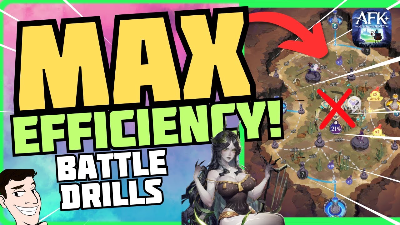Max your guild progress with this BATTLE DRILLS guide! Boost your AFK Journey Ranking