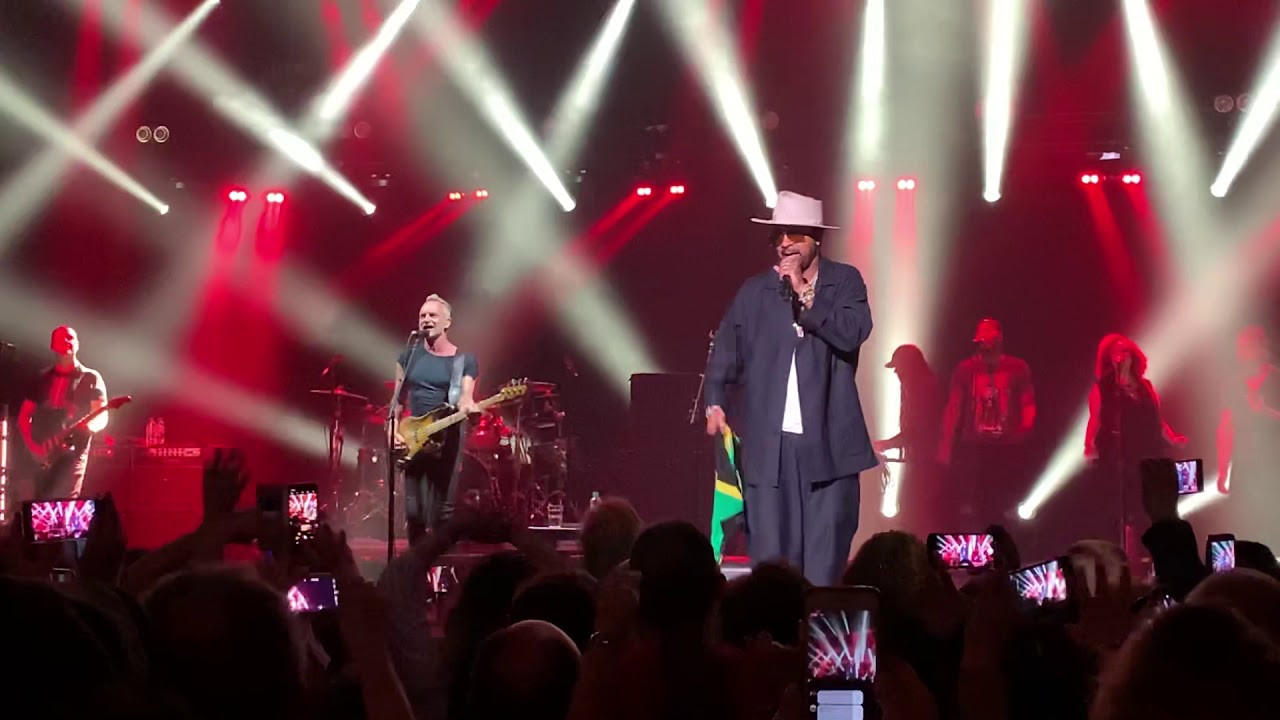 Sting & Shaggy Englishman in New York live at O2 Apollo Manchester