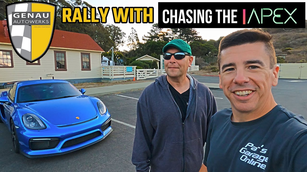 Doing the Genau Autowerks Rally with @ChasingTheApex in a Porsche GT4!