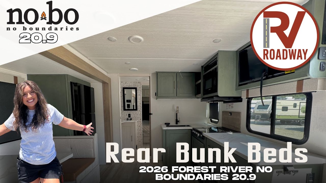 The New 2026 Forest River No Boundaries 20.9 #forestriverrv #noboundaries